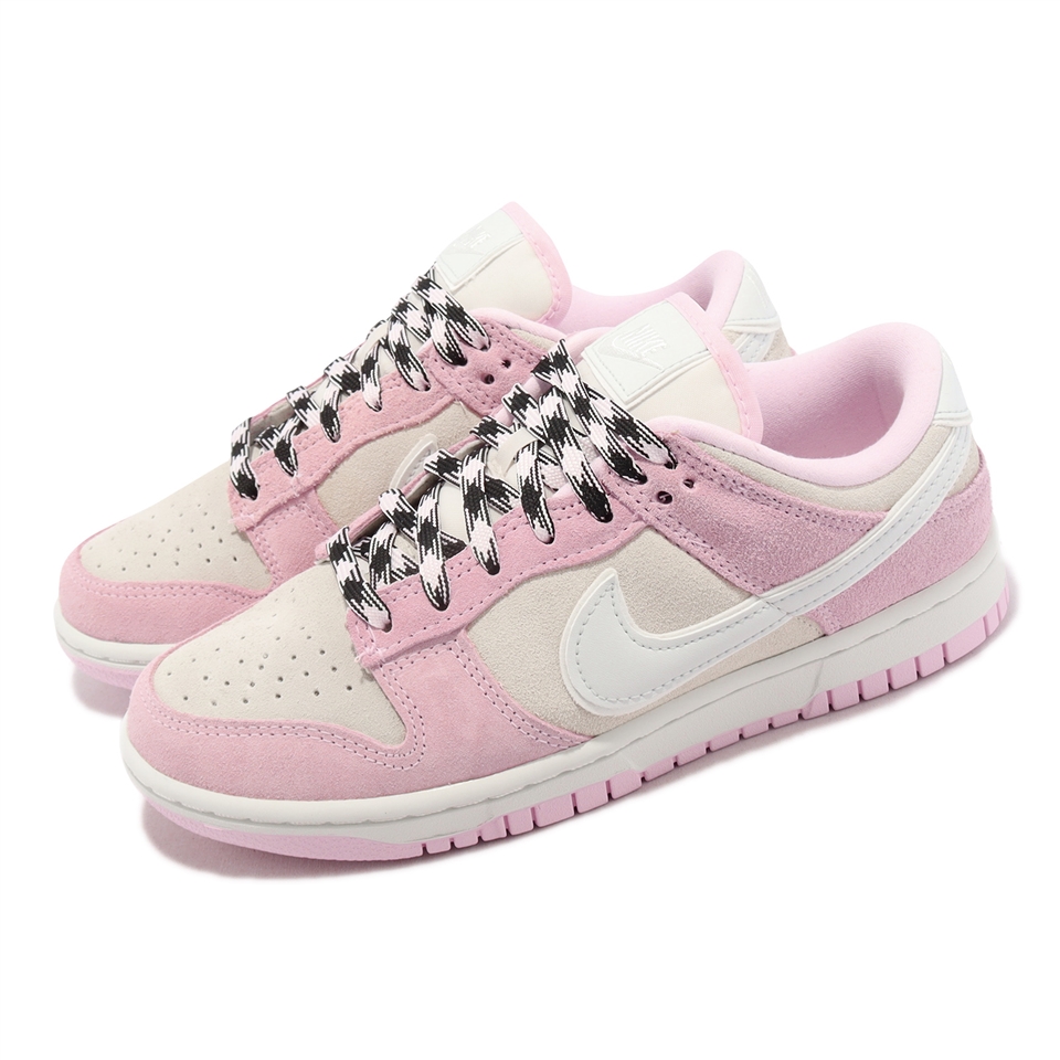 Nike Wmns Dunk Low LX Pink Foam 粉紅麂皮休閒鞋女鞋DV3054-600|休閒
