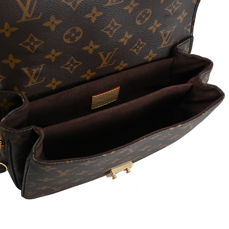 Louis Vuitton LV M44875 METIS 經典Monogram帆布兩用郵差包|LV經典