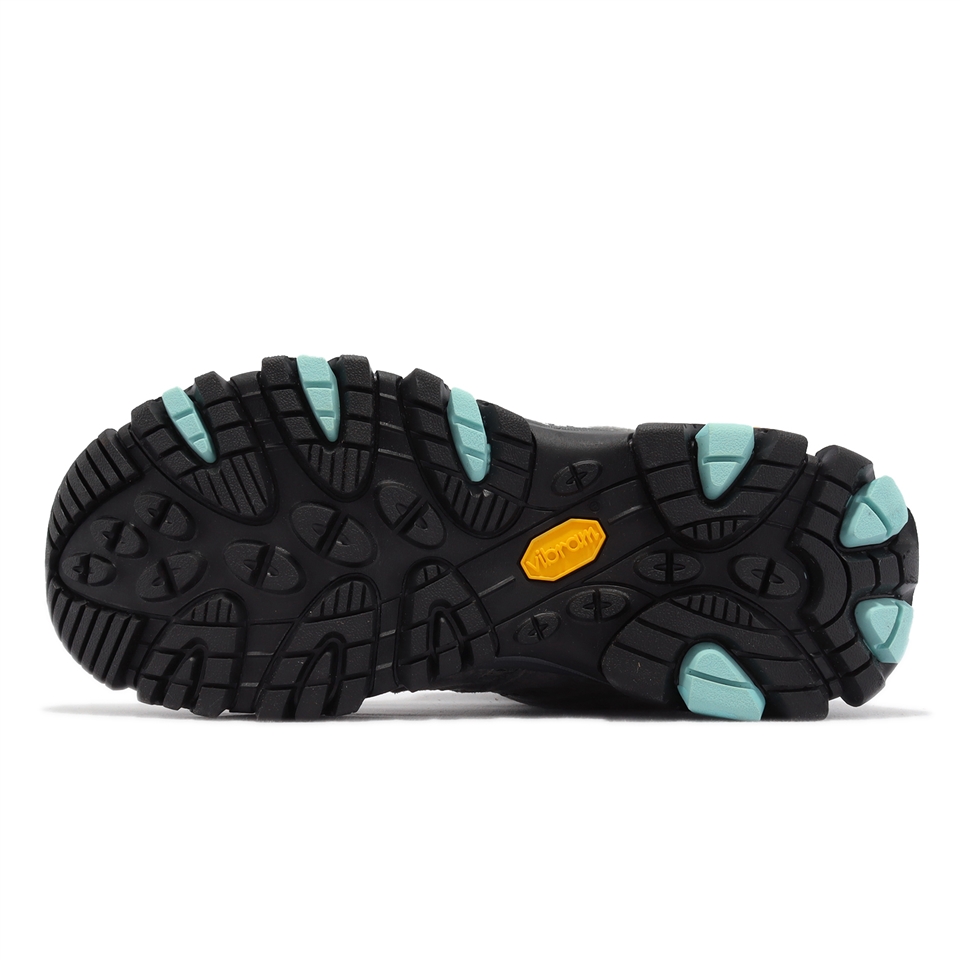 Merrell 登山鞋Moab 3 Mid GTX 女鞋防水灰藍中筒越野郊山戶外ML036306