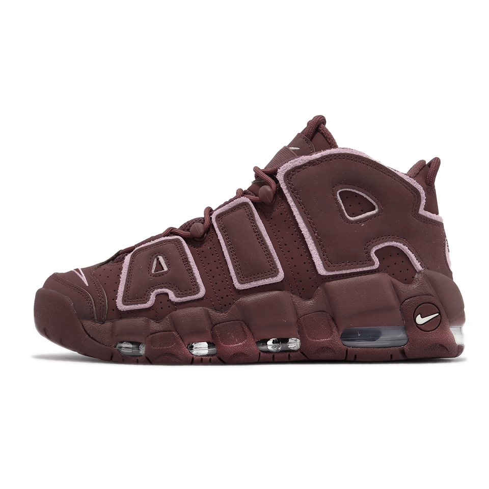 Nike Air More Uptempo 96 男鞋女鞋復古氣墊情人節大AIR 情侶鞋酒紅