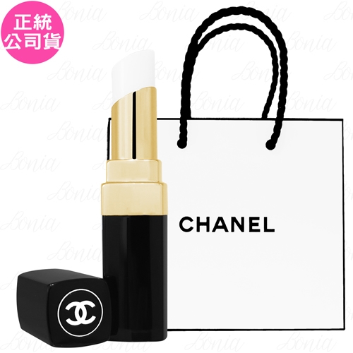 CHANEL 香奈兒COCO超水感修護唇膏(3g)+CHANEL紙袋(公司貨)|CHANEL