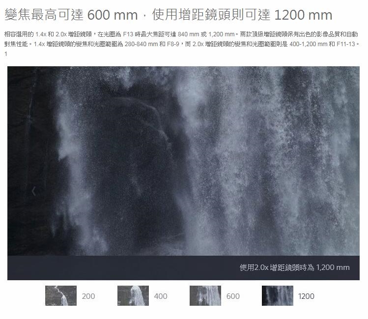 SONY索尼 SEL200600G FE 200-600mm F5.6-6.3 G OSS - 詳情1