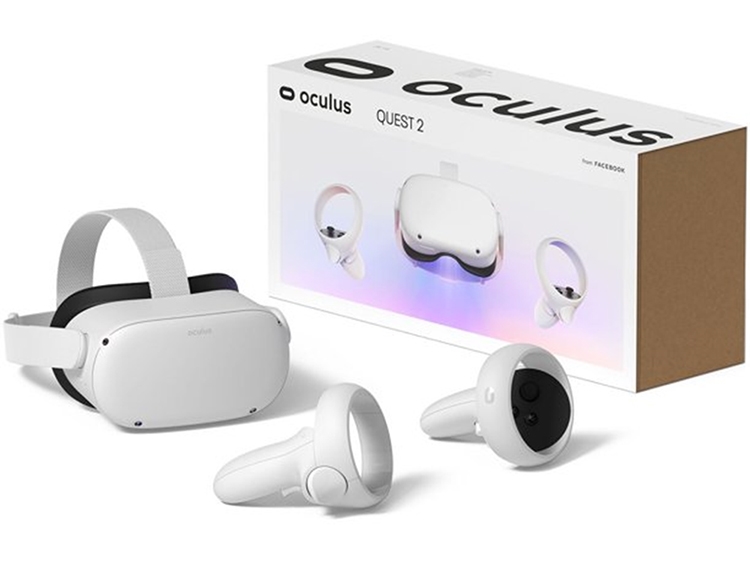 Meta Quest】Oculus Quest 2 VR 128G頭戴式裝置(周邊全配組)|電玩週邊