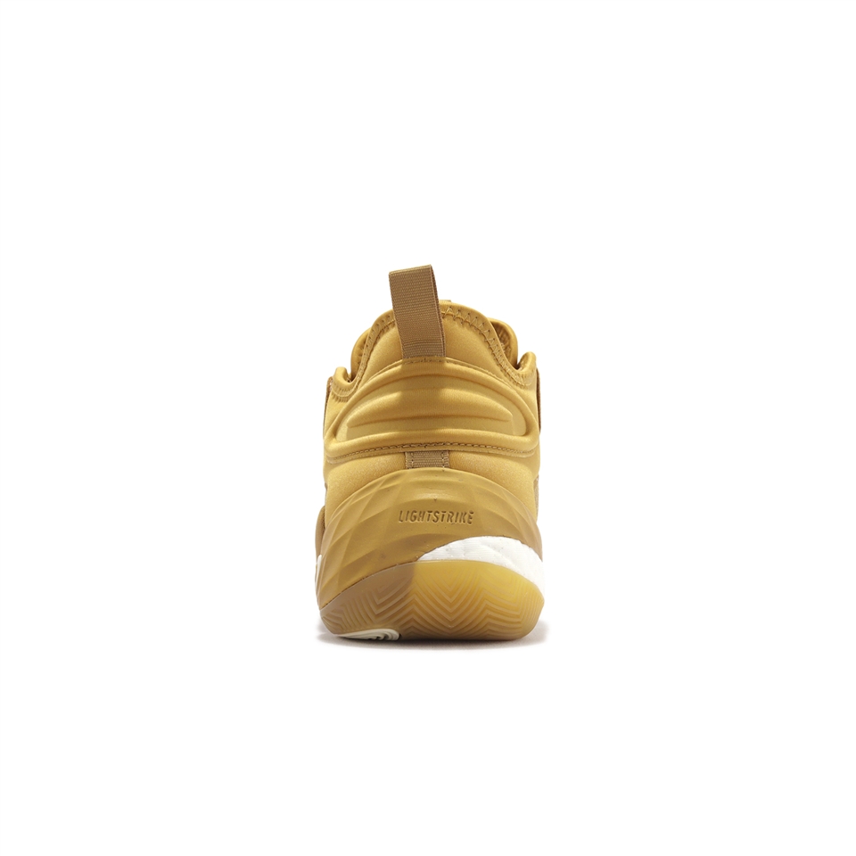 adidas 籃球鞋BYW Select 男鞋金棕土黃天足魔鬼氈運動鞋愛迪達IG4946 