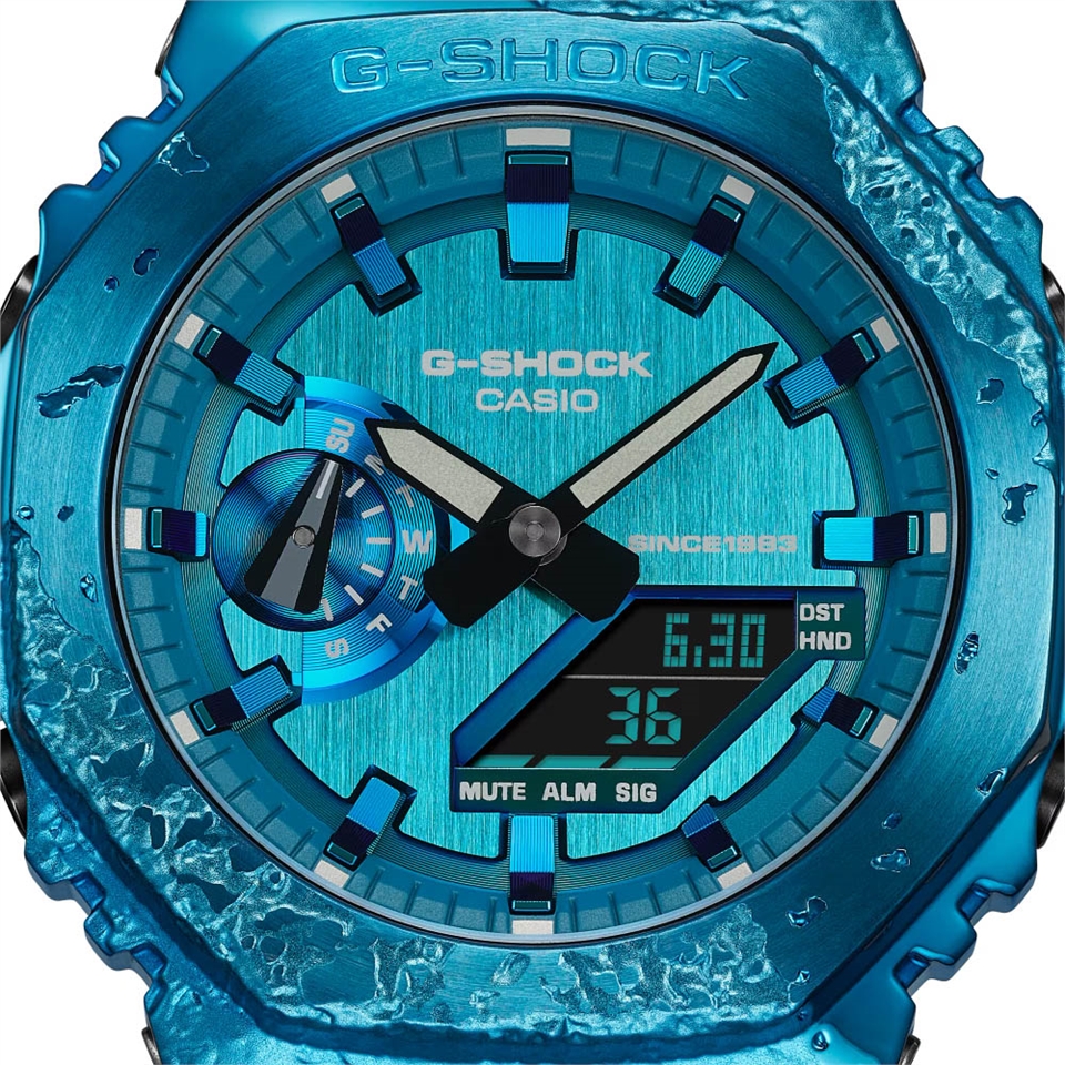CASIO G-SHOCK 40週年探險家之石系列雙顯腕錶GM-2140GEM-2A