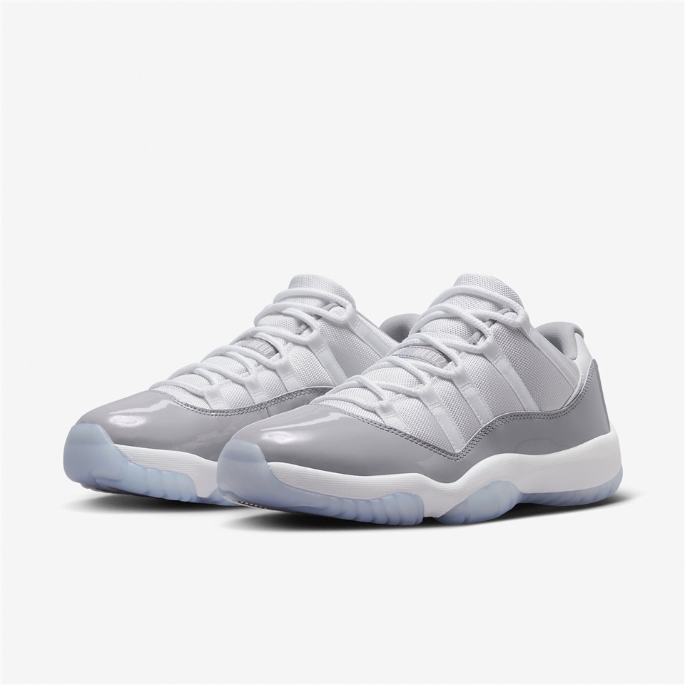 Nike Air Jordan 11 Retro Low 灰水泥灰漆皮AJ11 男鞋休閒鞋冰底AV2187