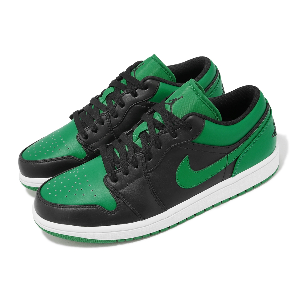 Nike Air Jordan 1 Low Lucky Green 黑綠男鞋AJ1 553558-065|會員獨享