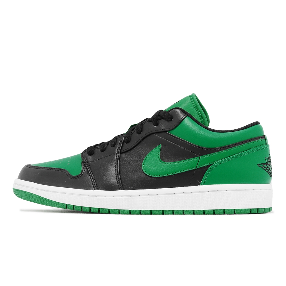 Nike Air Jordan 1 Low Lucky Green 黑綠男鞋AJ1 553558-065|會員獨享