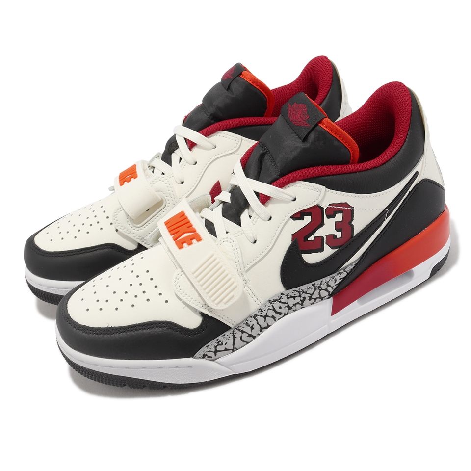 Nike Air Jordan Legacy 312 Low 男鞋芝加哥公牛米白黑爆裂紋FJ7221