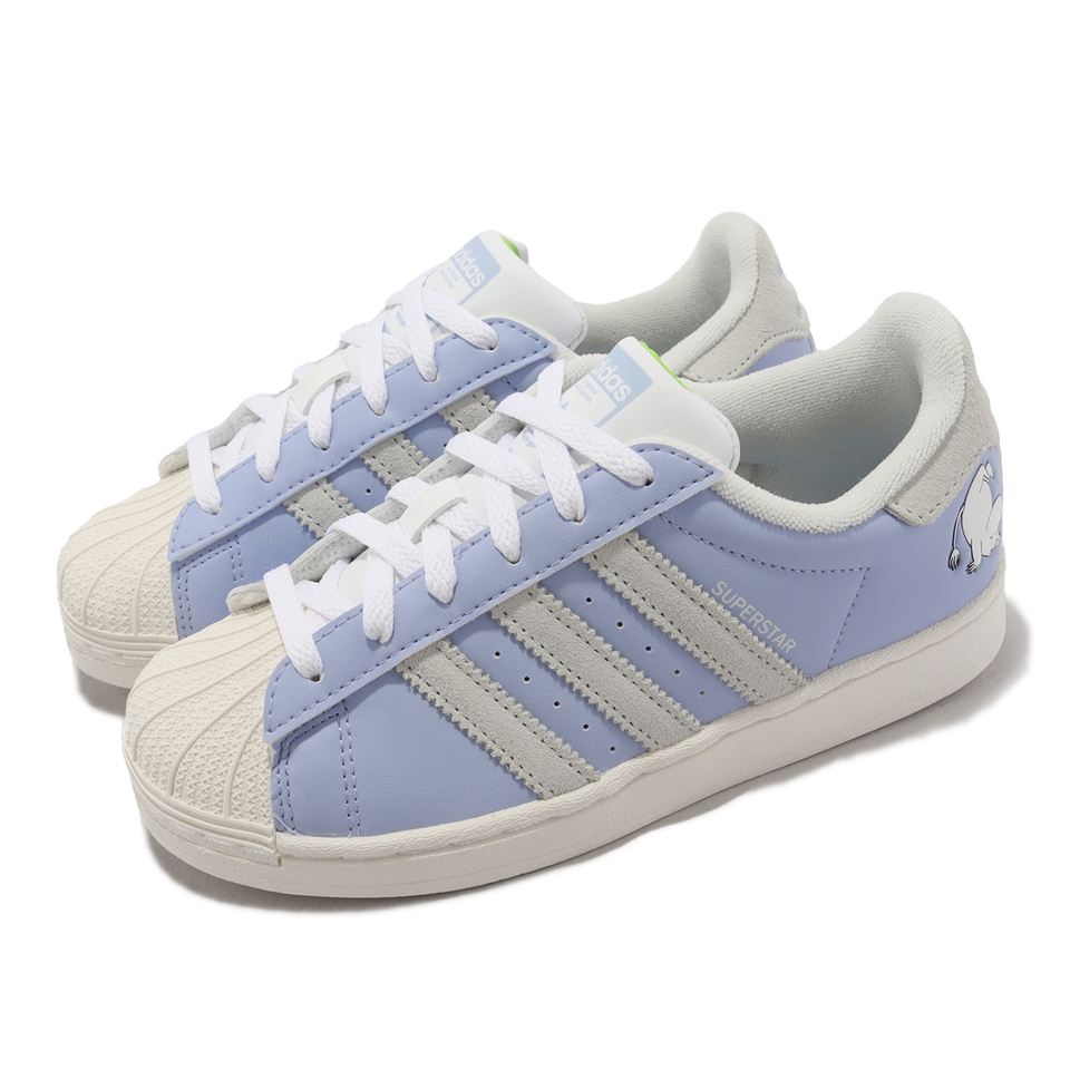 Adidas kids' clearance superstar ii neon