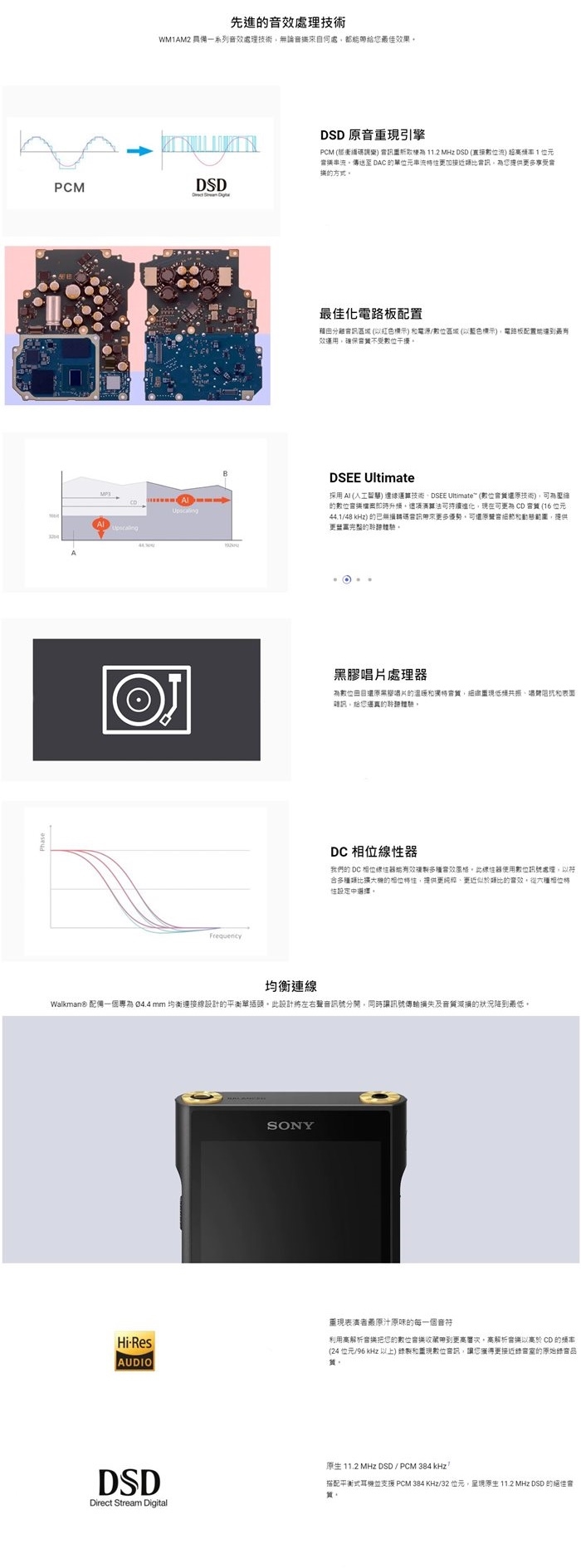 SONY索尼 NW-WM1AM2 - 詳情5