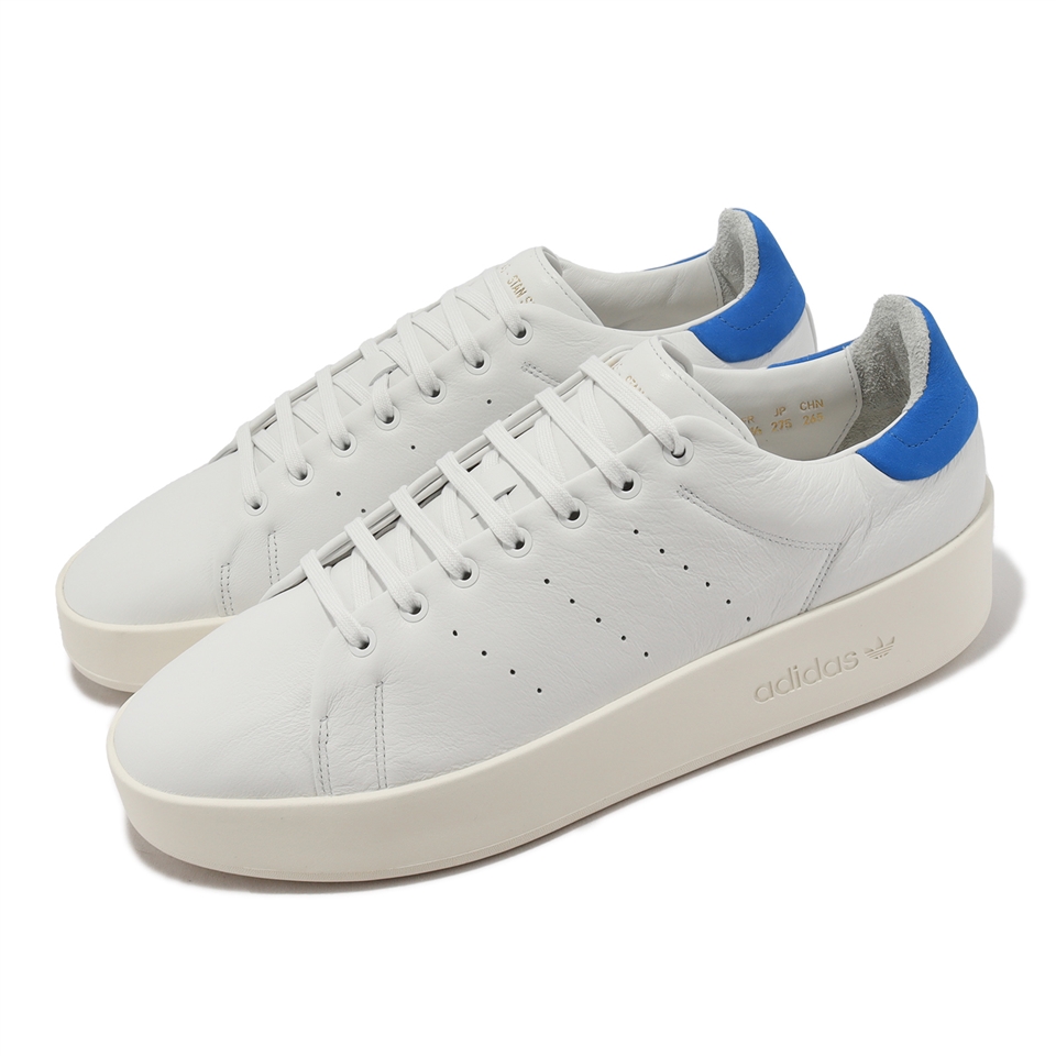 adidas 休閒鞋Stan Smith Recon 男鞋白藍皮革史密斯三葉草愛迪達H06187