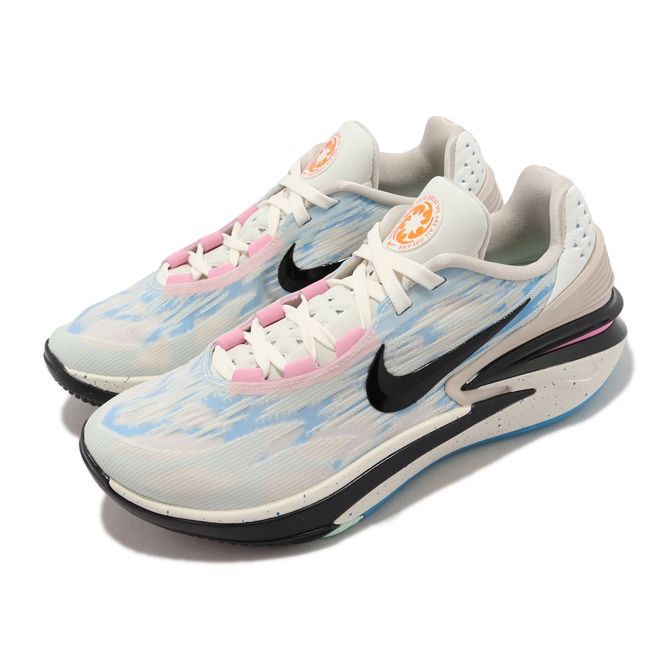 Nike 籃球鞋Air Zoom G.T. Cut 2 EP 男鞋米白藍氣墊Greatness DJ6013