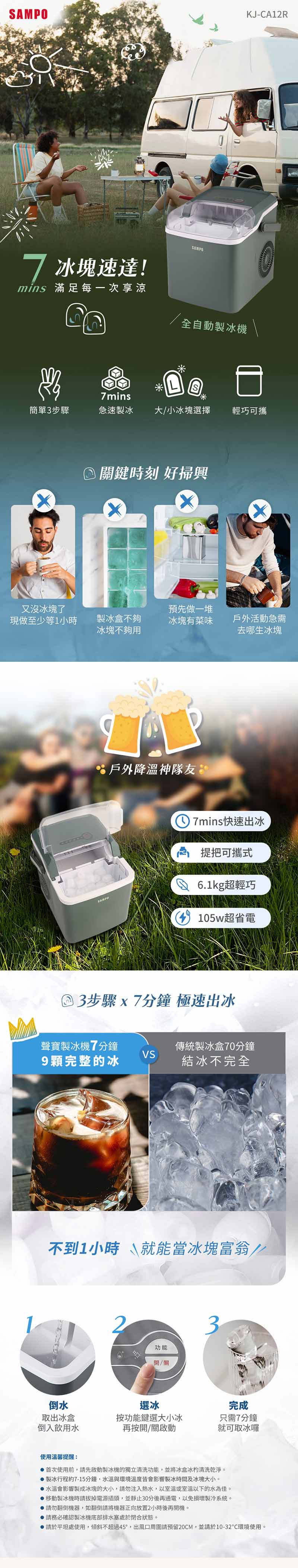 SAMPO聲寶 KJ-CA12R - 詳情5