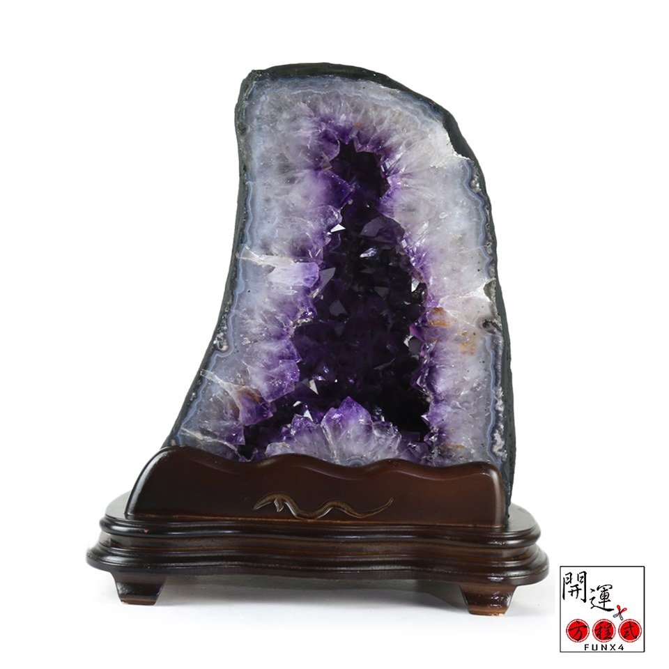 開運方程式-巴西紫大晶牙紫水晶洞JU305(8.7kg紫晶洞)|水晶洞|ETMall