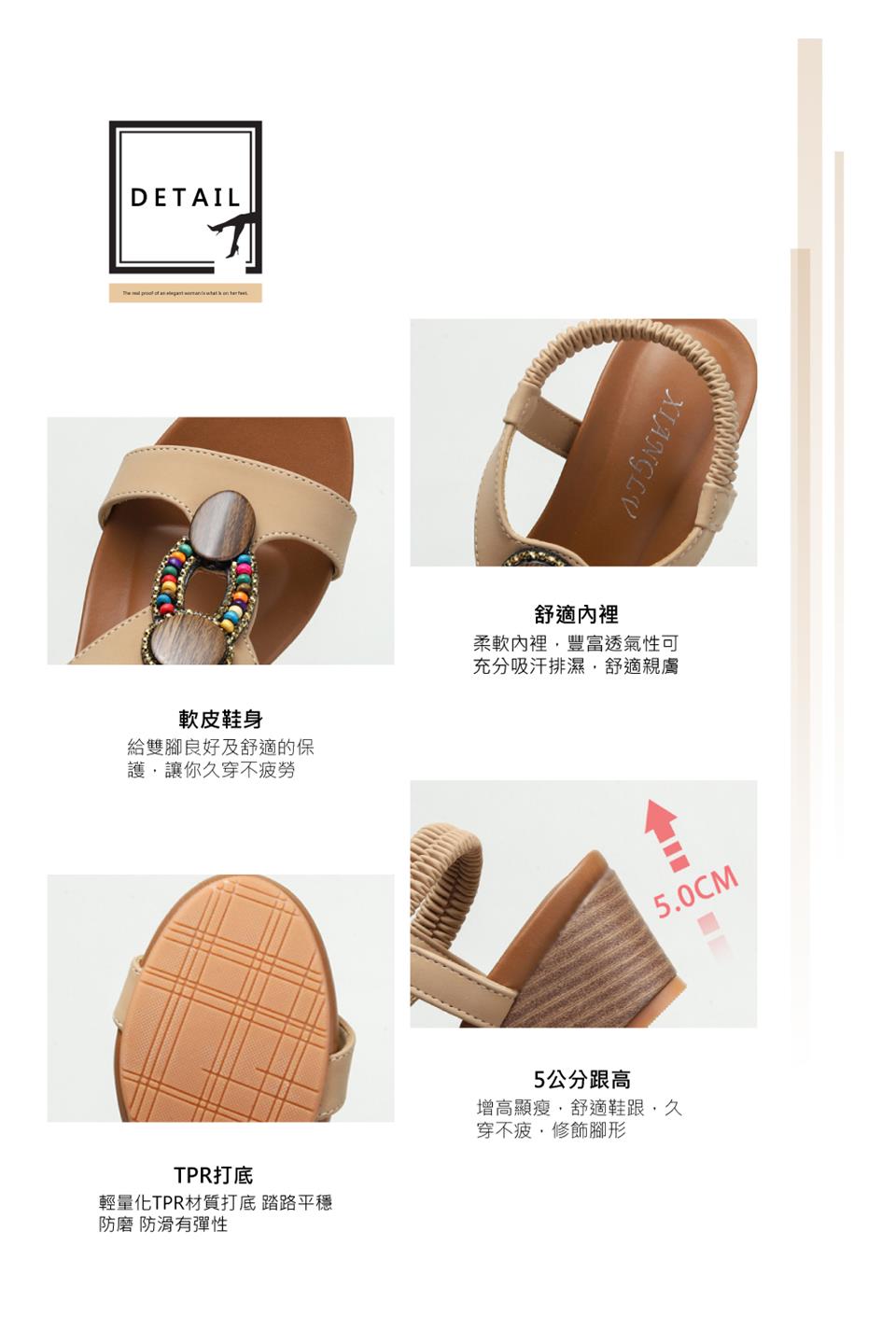 輕量化TPR材質打底 踏路平穩