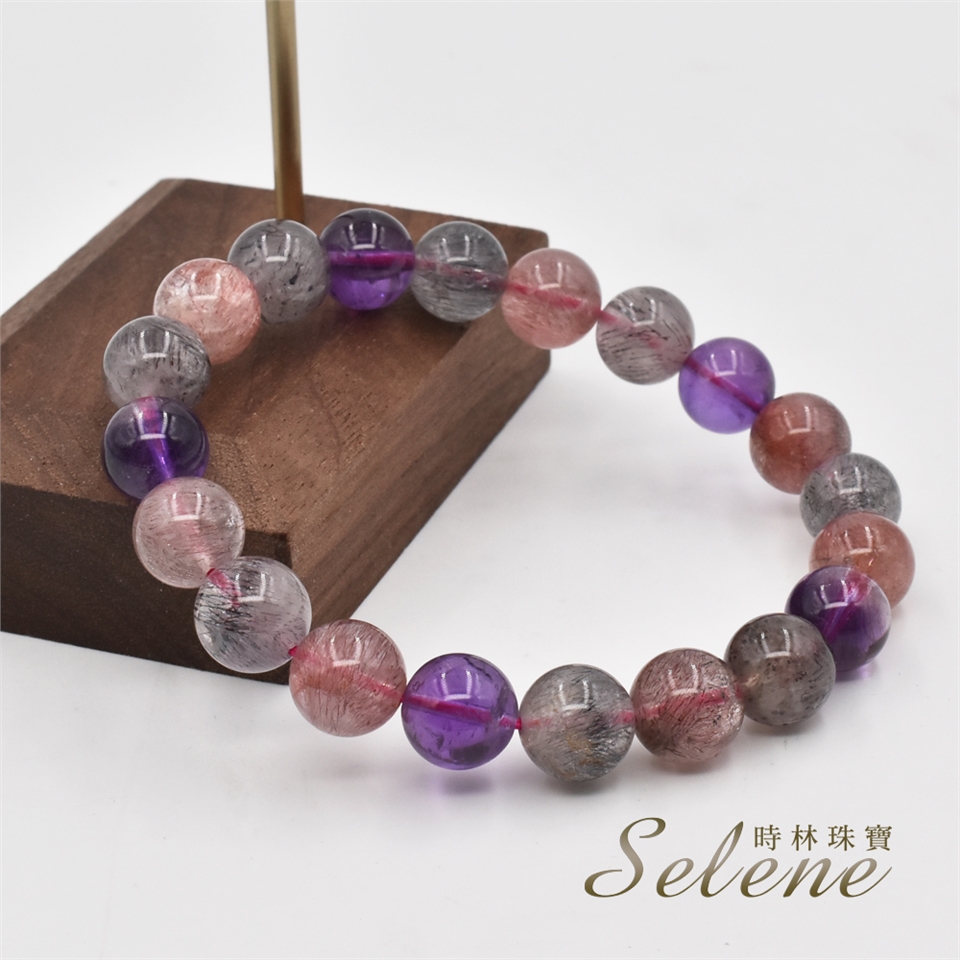 Selene】超七水晶手珠(10-11mm)|手鍊|ETMall東森購物網