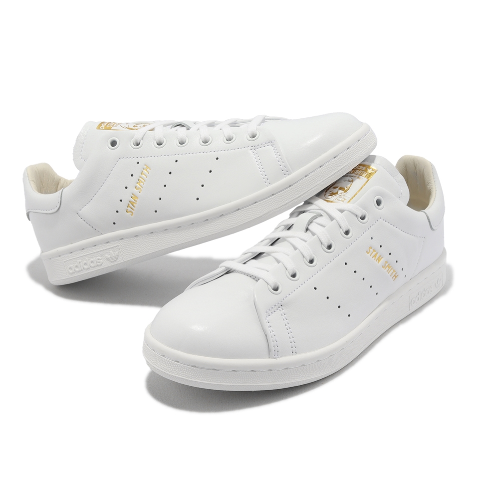 adidas 休閒鞋Stan Smith Lux W 女鞋白金金標史密斯小白鞋愛迪達IG3389