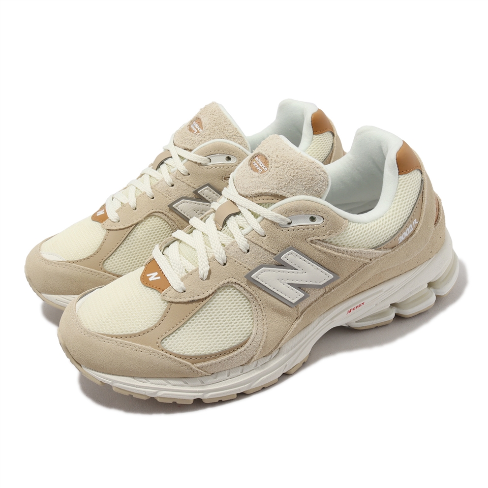 New Balance 休閒鞋2002R 男鞋女鞋奶茶米黃復古麂皮NB M2002RSC-D|休閒