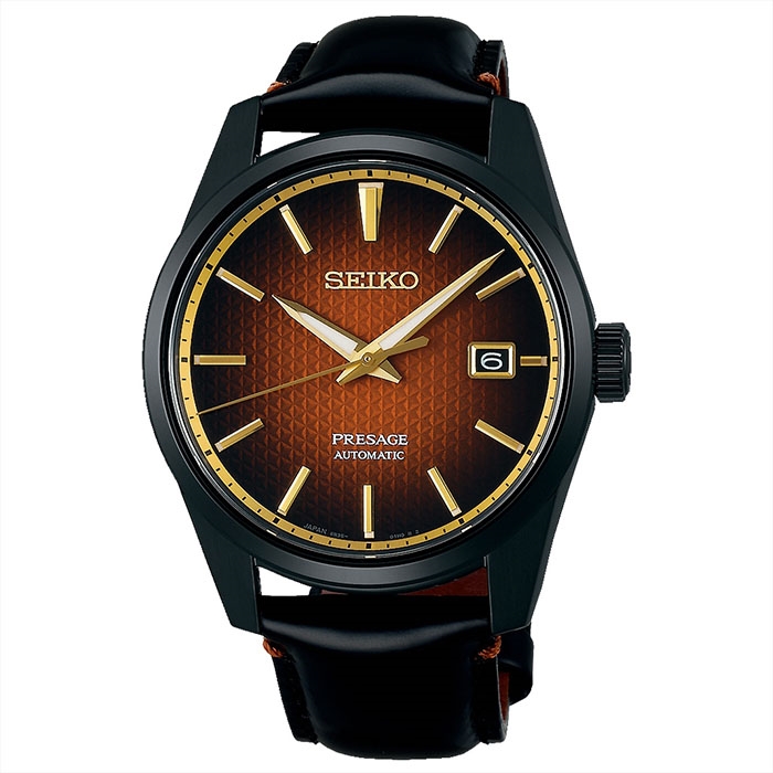 SEIKO》精工Presage 歌舞伎限量SPB331J1 藍寶石鏡面皮錶帶機械男錶6R35