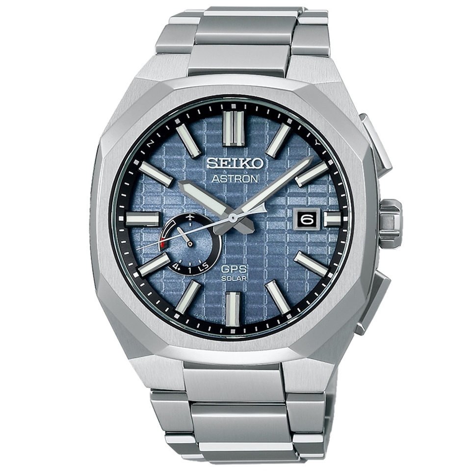 SEIKO精工Astron 廣告款太陽能GPS定位鈦金屬腕錶3X62-0AA0B/SSJ013J1