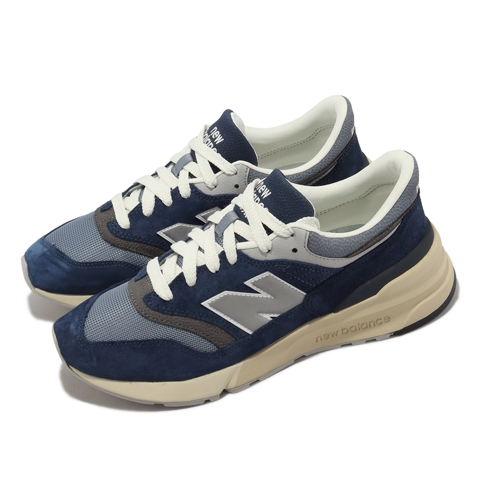 New Balance 休閒鞋997R 男鞋女鞋藍灰運動鞋復古NB 紐巴倫U997RHB-D