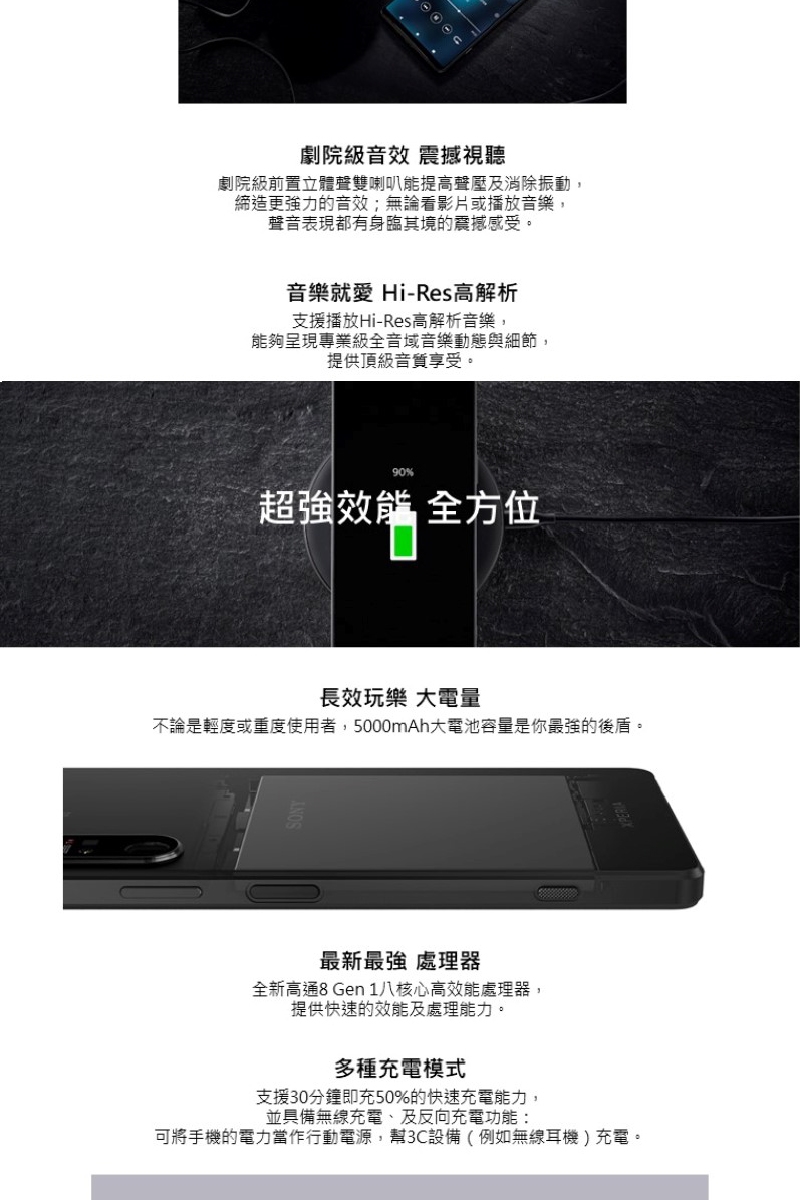 福利品】SONY Xperia 1 IV 5G(12GB/256GB)雙卡雙待6.5吋智慧型手機