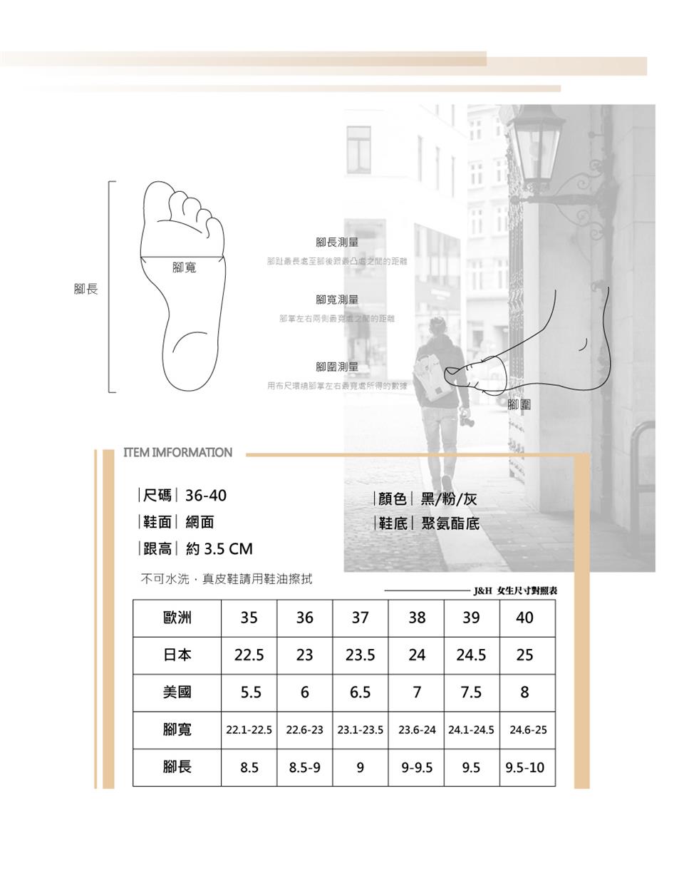 腳趾最長處至腳後跟最凸處之間的距離