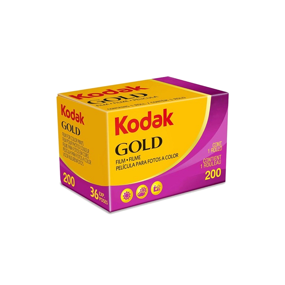 KODAK 柯達 GOLD 200 135mm彩色膠捲負片底片 /ISO 200 36張