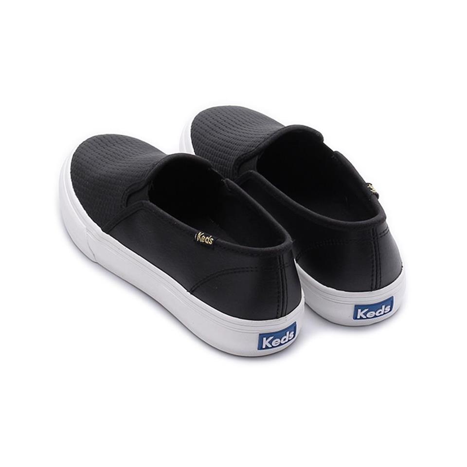 Keds black double on sale decker