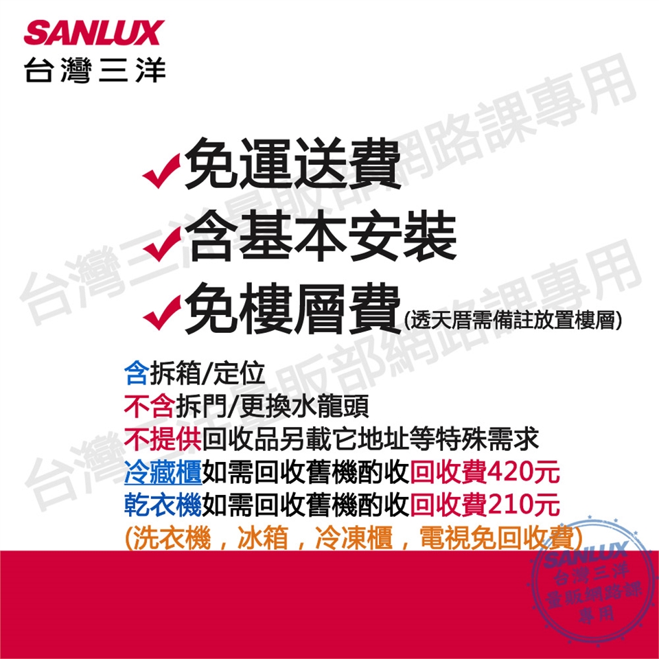 SANLUX台灣三洋 SW-V19A - 詳情12