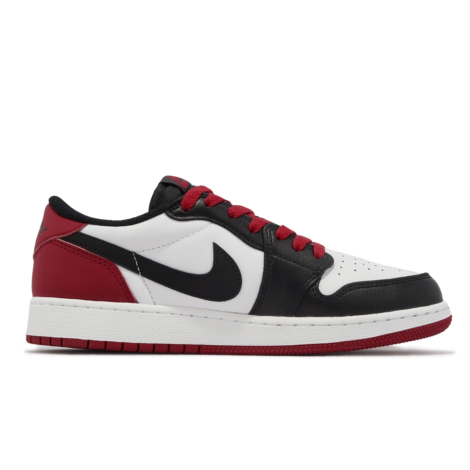 Nike Air Jordan 1 Retro Low OG GS 大童女鞋Black Toe AJ1 CZ0858-106