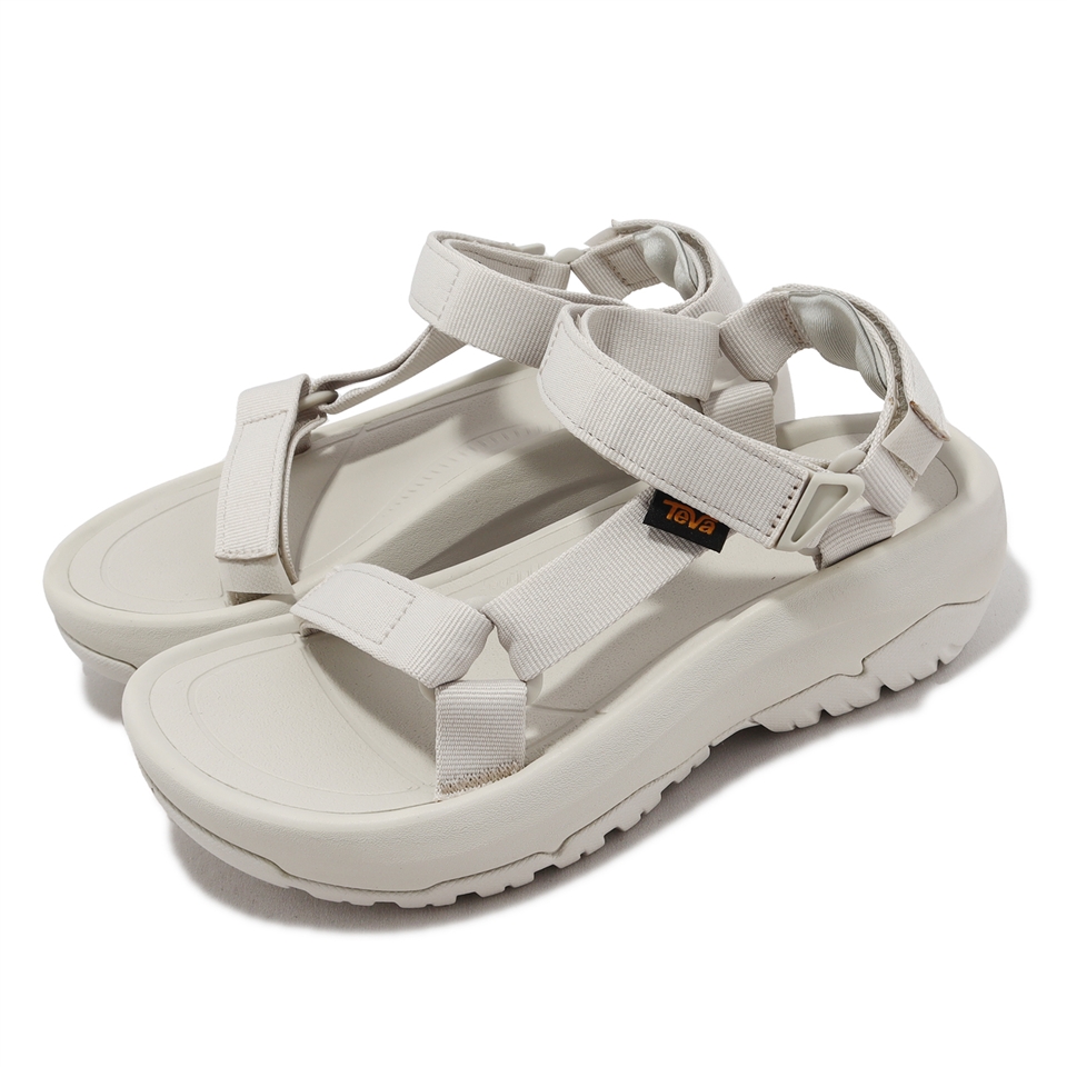 Teva 涼鞋W Hurricane XLT2 Ampsole 女鞋霧灰色厚底織帶機能魔鬼