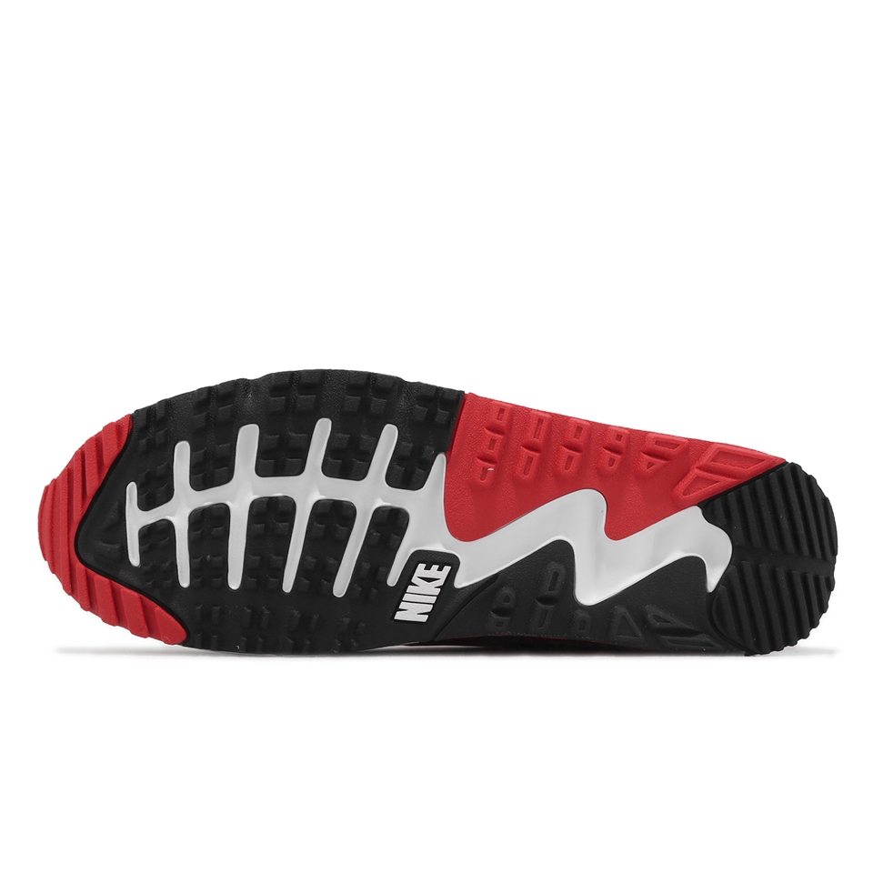 Nike 高爾夫球鞋Air Max 90 G TB 男鞋白紅防水高球氣墊緩震運動鞋
