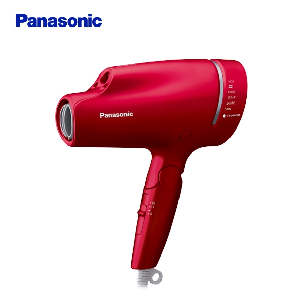 Panasonic 國際牌奈米水離子智慧溫控摺疊式吹風機(附造型吹嘴+烘