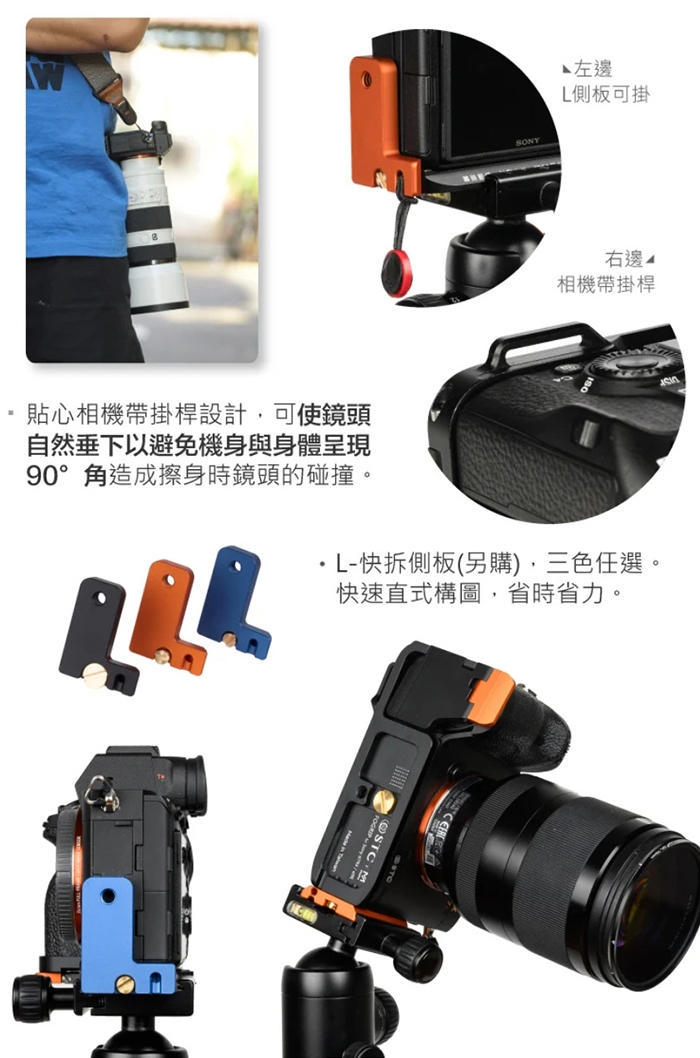 STC FOGRIP a7RIV a9ii a7siii,a1用のプレート - その他