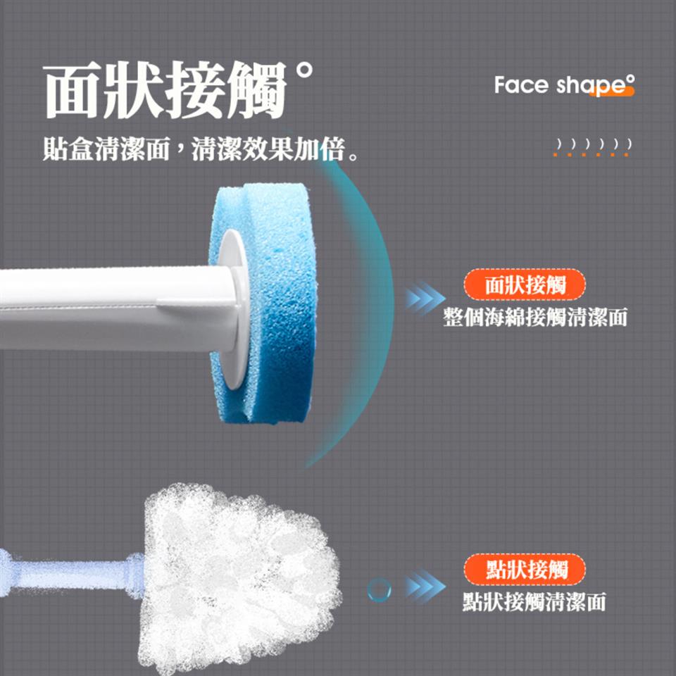 貼盒清潔面,清潔效果加倍。