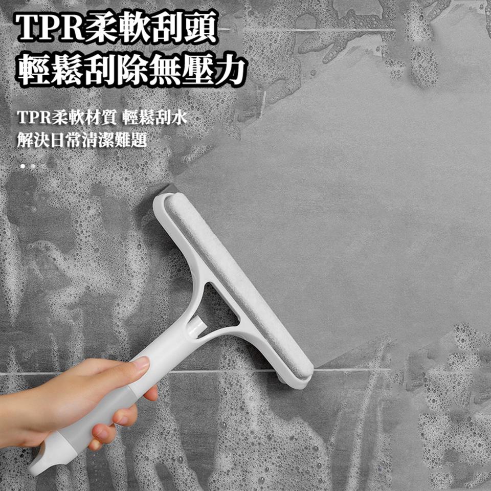 TPR柔軟刮頭 輕鬆刮除無壓动 TPR柔軟材質 輕鬆刮水 解決日常清潔難題 