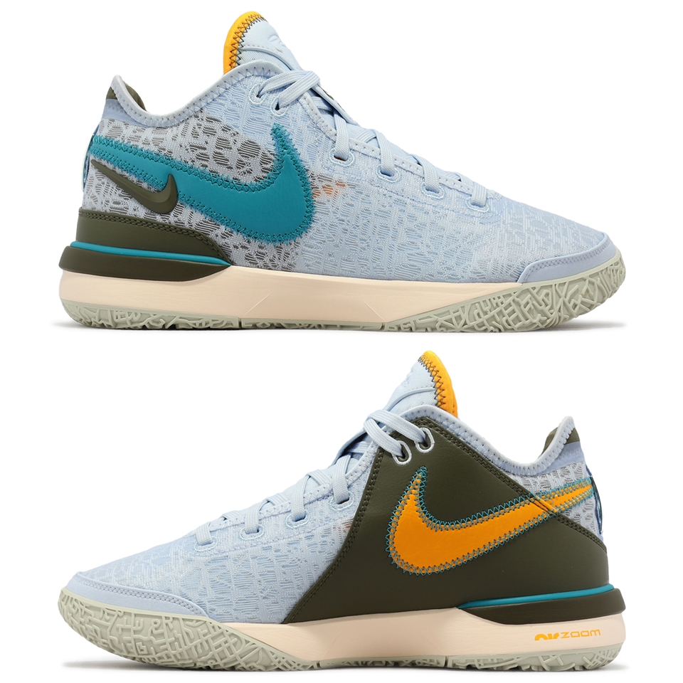 Nike 籃球鞋Zoom LeBron NXXT Gen EP 男鞋藍LBJ 氣墊DR8788-400|籃球鞋