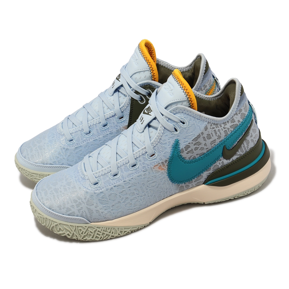 Nike 籃球鞋Zoom LeBron NXXT Gen EP 男鞋藍LBJ 氣墊DR8788-400|會員獨
