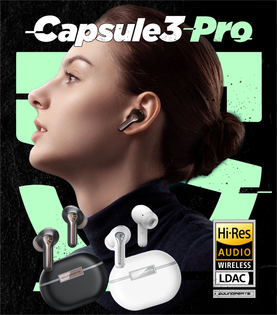 SoundPeats】Capsule 3 Pro 真無線藍牙耳機|會員獨享好康折扣活動