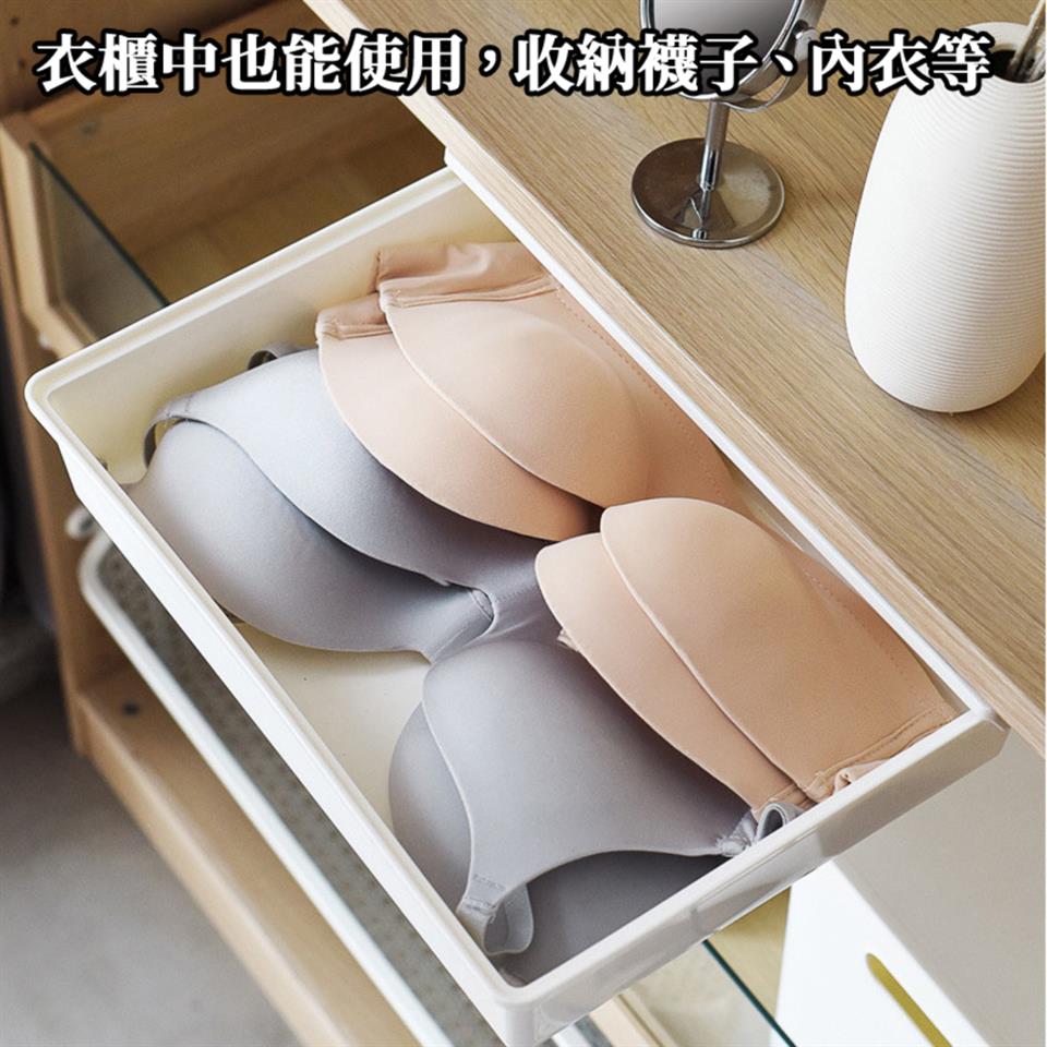 衣櫃中也能使用,收納襪子、內等 