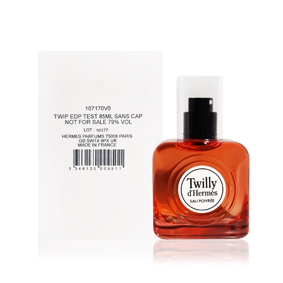 HERMES Twilly Eau Poivree 愛馬仕絲巾胡椒女性淡香精85ML (TESTER環保