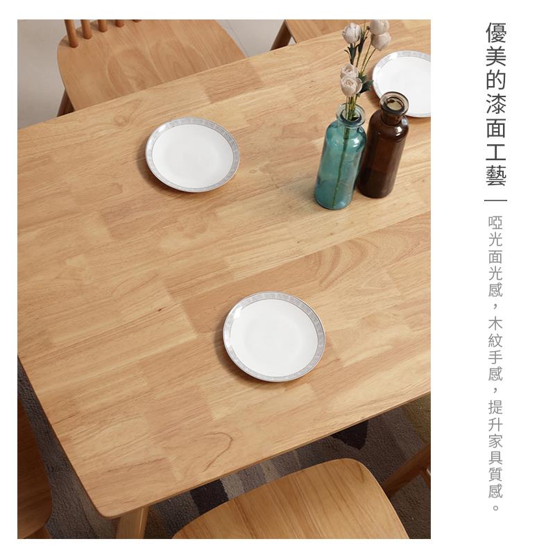 優美的漆面工藝  啞光面光感,木紋手感,提升家具質感。 