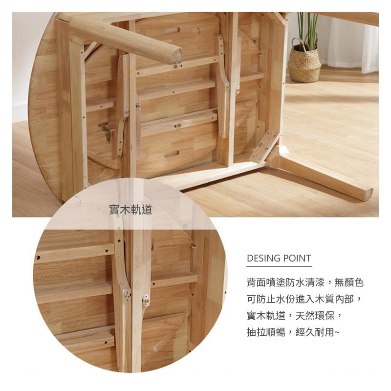 實木軌道 背面噴塗防水清漆,無顏色 可防止水份進入木質內部, 實木軌道,天然環保, 抽拉順暢,經久耐用