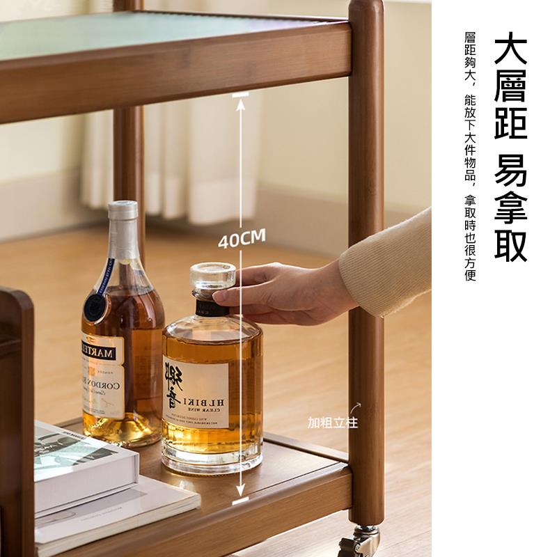 快音 加粗立柱 層距夠大,能放下大件物品,拿取時也很方便 大層距 易拿取 