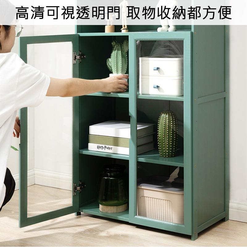 高清可視透明門取物收納都方便 心Polter 