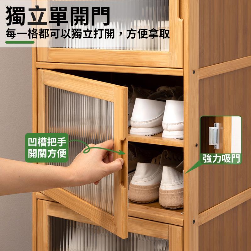 獨立單開門 每一格都可以獨立打開,方便拿取 凹槽把手 開關方便 強力吸門 