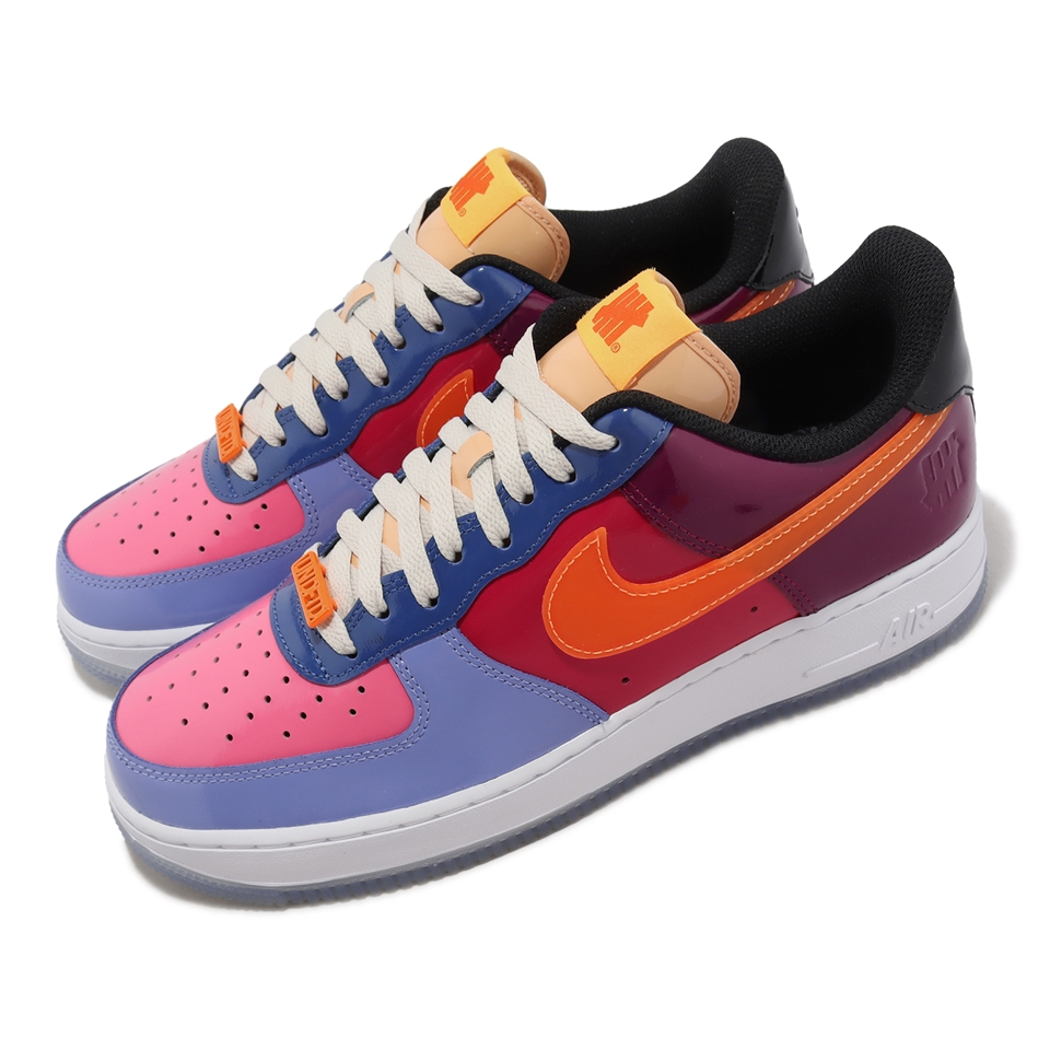 Nike x UNDEFEATED Air Force 1 Low SP 聯名AF1 男鞋漆皮冰底