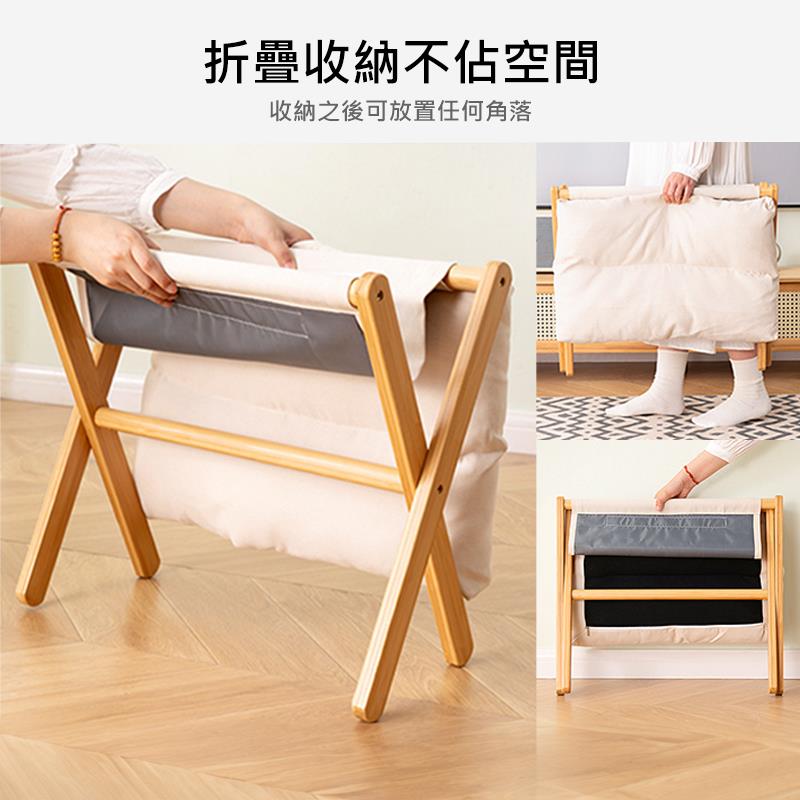 折疊收納不佔空間 收納之後可放置任何角落 